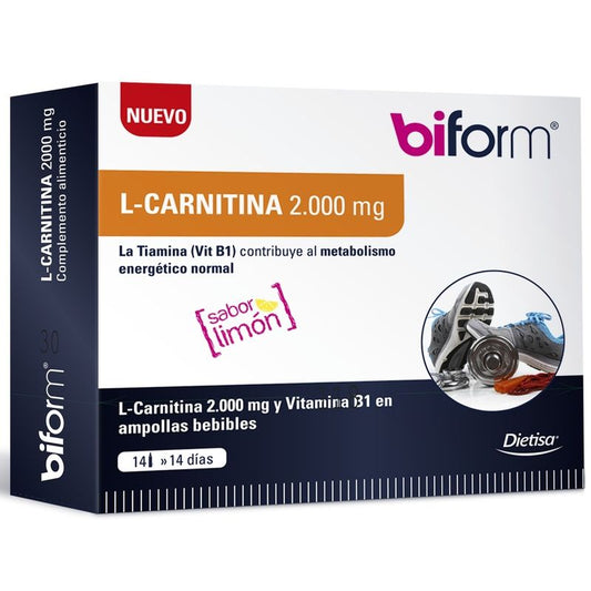 Biform Biform L Carnitina 2000 Mg , 14 viales de 10 ml