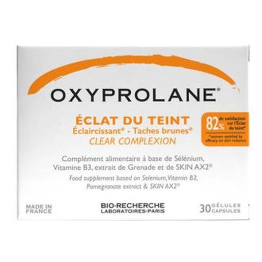 Bio-Recherche Oxyprolane Eclat Du Teint 30 Cápsulas 