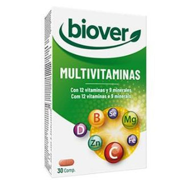 Biover Multivitaminas 30 Comprimidos 