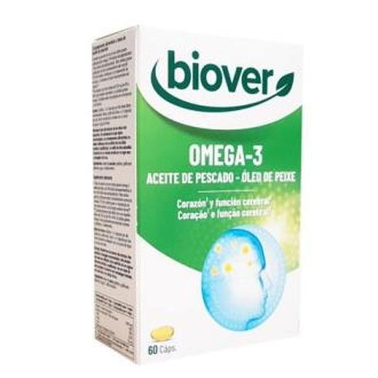 Biover Omega 3 (Aceite De Pescado) 60Perlas. 