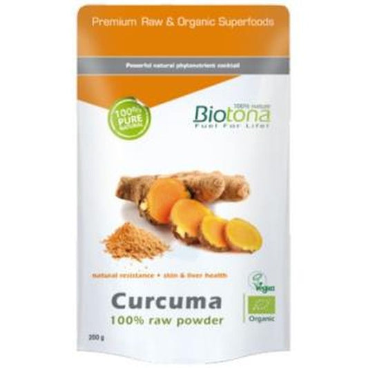 Biotona Curcuma Raw Powder 200Gr. Bio
