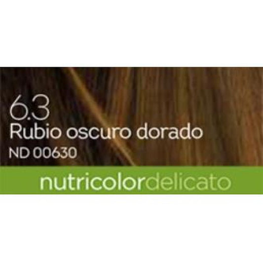 Biokap Tinte Rubio Dorado Oscuro 140Ml. 6.30 Delicato