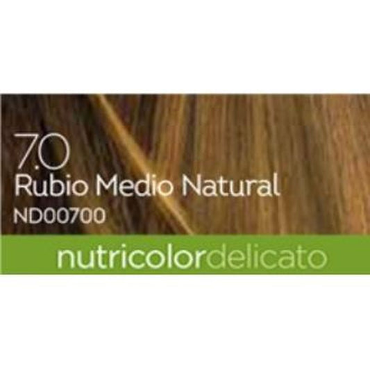 Biokap Tinte Rubio Medio Natural 140Ml. 7.0 Delicato