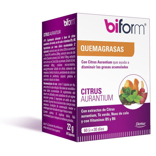 Biform Biform Citrus Aurantium , 60 cápsulas