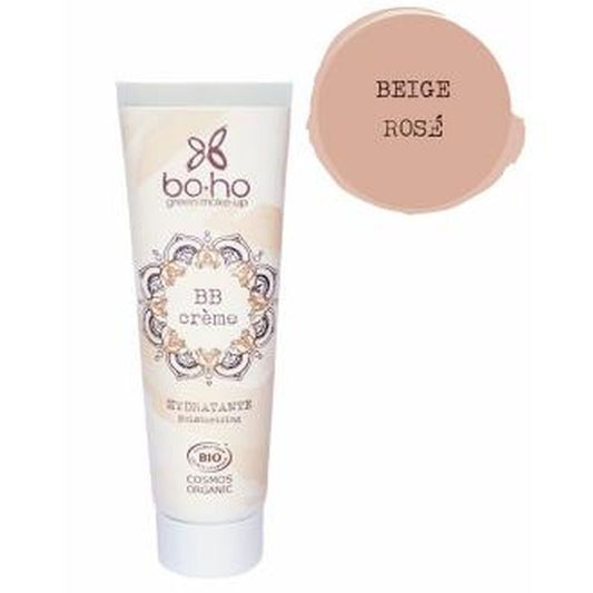 Boho Green Make Up Bb Cream 03 Beige Rose Hidratante 30Ml. Bio Vegan 