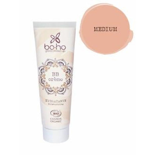 Boho Green Make Up Bb Cream 04 Medium Hidratante 30Ml. Bio Vegan 
