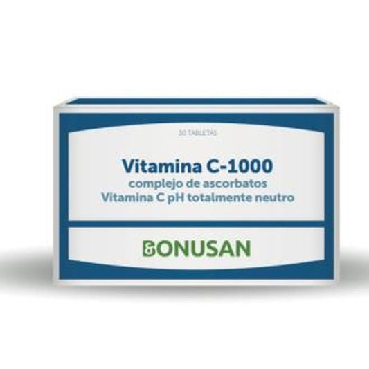 Bonusan Vitamina C 1000 Complejo De Ascorbatos 30 Comprimidos