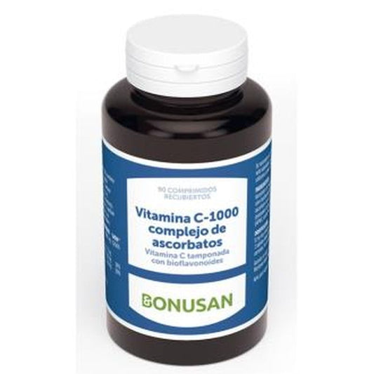 Bonusan Vitamina C 1000 Complejo De Ascorbatos 90 Comprimidos
