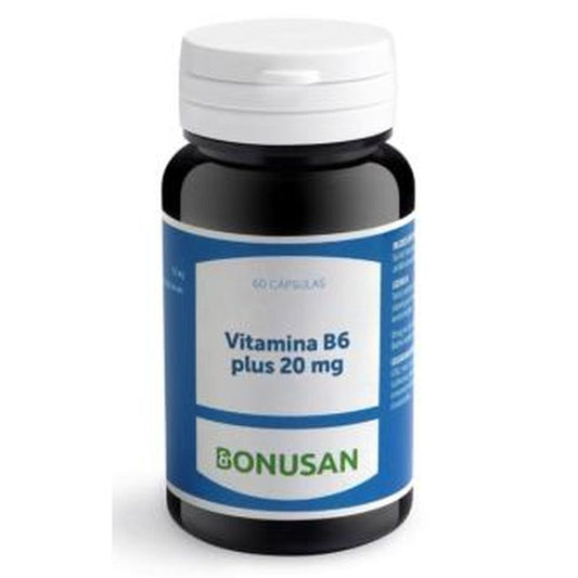Bonusan Vitamina B6 Plus 20Mg. 60 Cápsulas