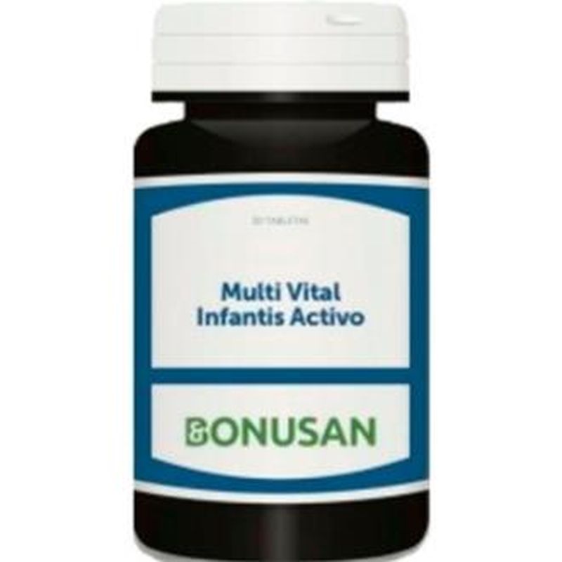 Bonusan Multi Vital Infantis Activo Masticable 30 Comprimidos