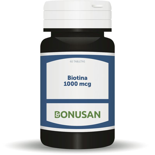 Bonusan Biotina 1000 Mcg  , 60 tabletas