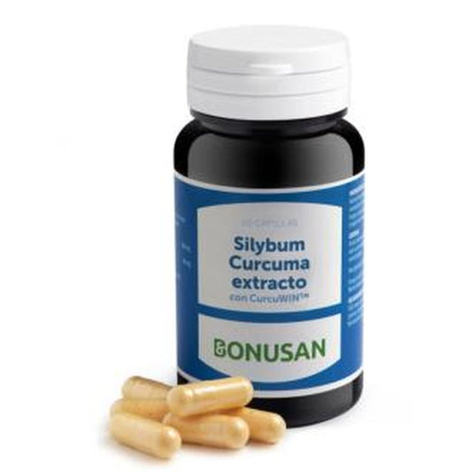 Bonusan Silybum-Curcuma Extracto 60V Cápsulas