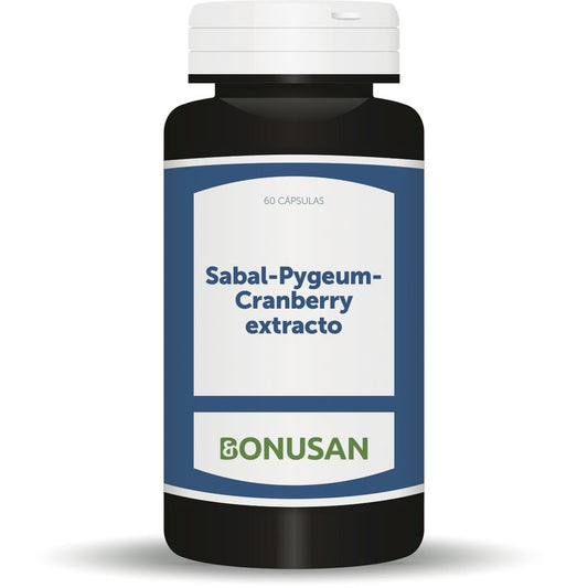 Bonusan Sabal-Pygeum-Cranberry Extracto, 60 Cápsulas      