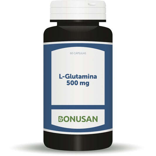 Bonusan L-Glutamina 500 Mg , 60 cápsulas   