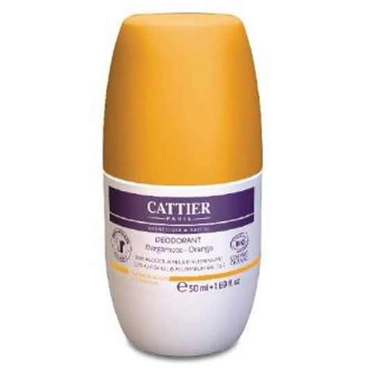 Cattier Desodorante Frescor Citrico 24H Roll-On 50Ml. 