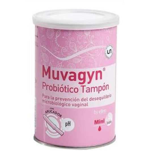 Casen Muvagyn Probiotico Tampon Mini Con Aplicador 9Ud 
