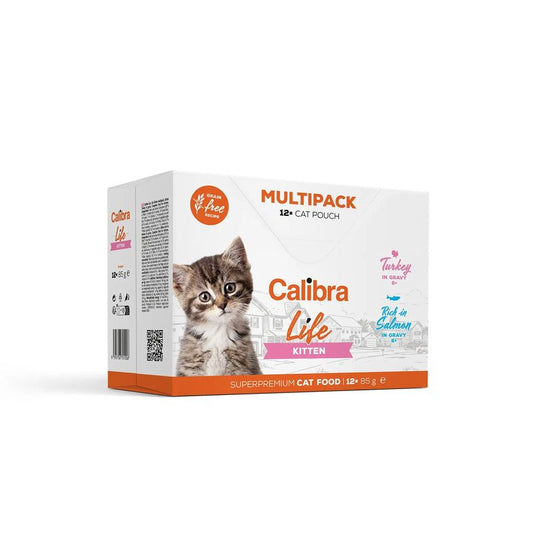Calibra Gatos Life Pouch Kitten Multipack 12X85Gr
