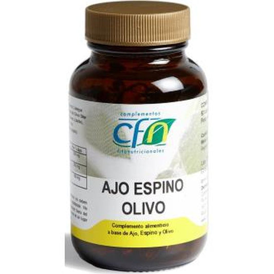 Cfn Ajo+Espino Blanco+Olivo 90 Cápsulas 