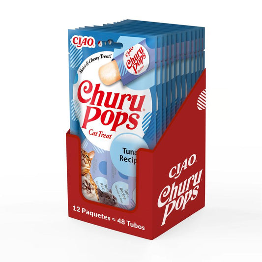 Churu Cat Pops Receta De Atún Display 12X60Gr