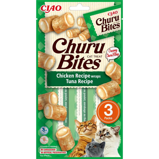Churu Dog Bites Receta De Pollo 8X12Gr 