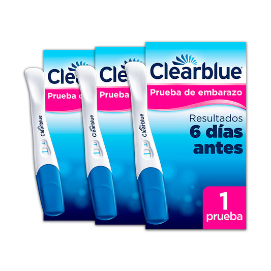 Pack 3 Clearblue Early Test Embarazo Analógico, 3 Pruebas