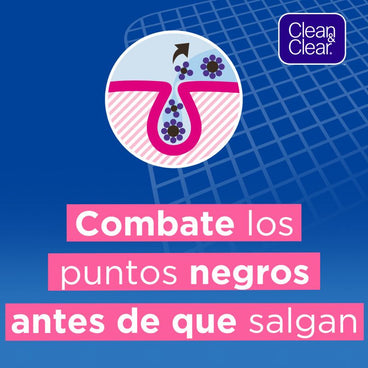 Clean&Clear Anti Puntos Negros Tónic Limpiador, 200 ml
