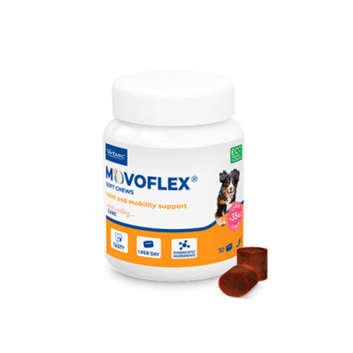 Virbac Movoflex 6G Large a partir de 35Kg, 30 Comprimidos Masticables