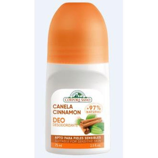 Corpore Sano Desodorante Canela Roll-On 75Ml. 