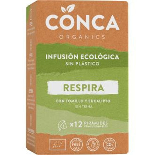 Conca Organics Respira Infusion 12Piramides. Eco 