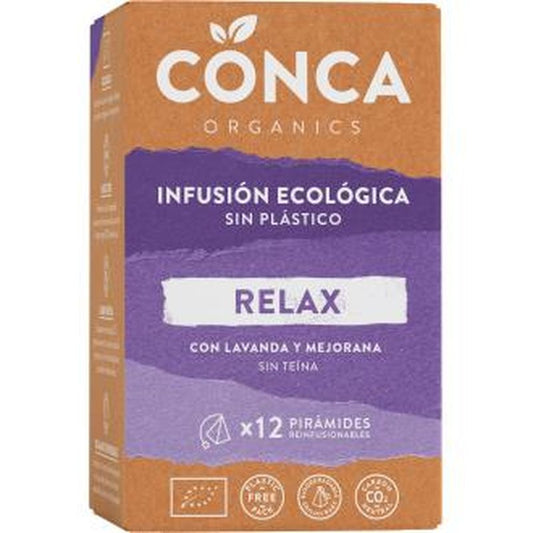 Conca Organics Relax Infusion 12Piramides. Eco 