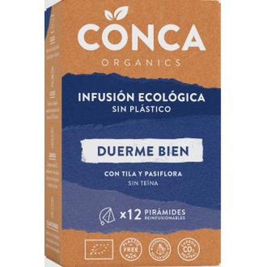 Conca Organics Duerme Bien Infusion 12Piramides. Eco 