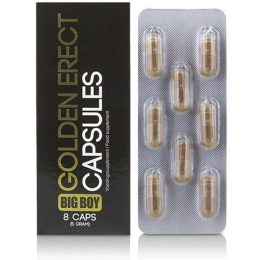 Cobeco - Health Golden Xxl Capsulas Aumento Del Pene 8 Caps