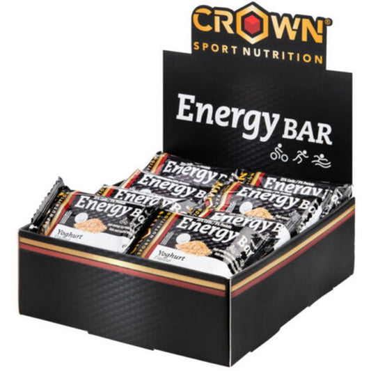 Crown Sport Nutrition Energy Bar Yogur , 12 x 60  gr