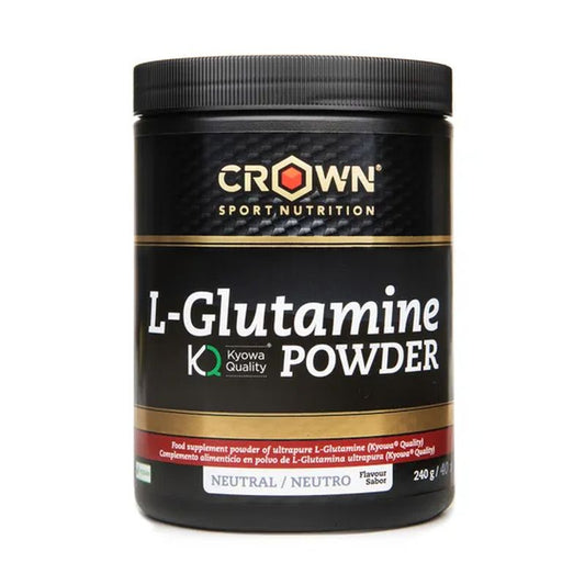 Crown Sport Nutrition L-Glutamine Kyowa  , 240 g (40 porciones) 