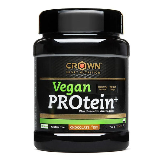 Crown Sport Nutrition Vegan Protein+ Chocolate , 660 gr (22 porciones) 