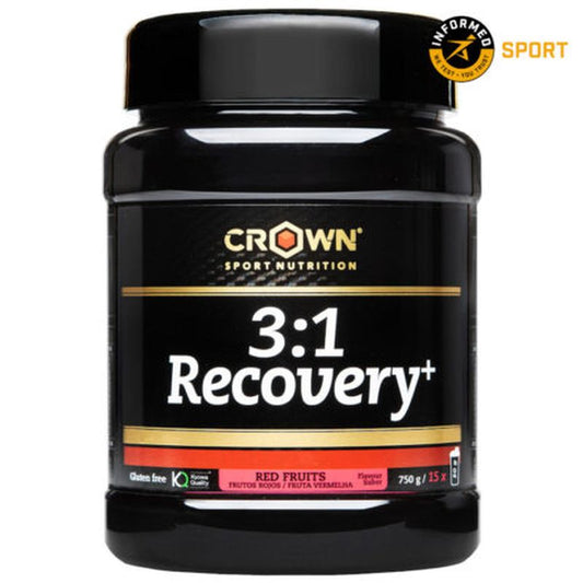 Crown Sport Nutrition 3:1 Recovery+ Frutos Rojos , 750 gr (15 porciones) 