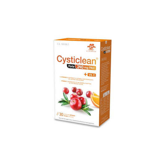 Cysticlean Forte 240Mg, 30 Capsulas