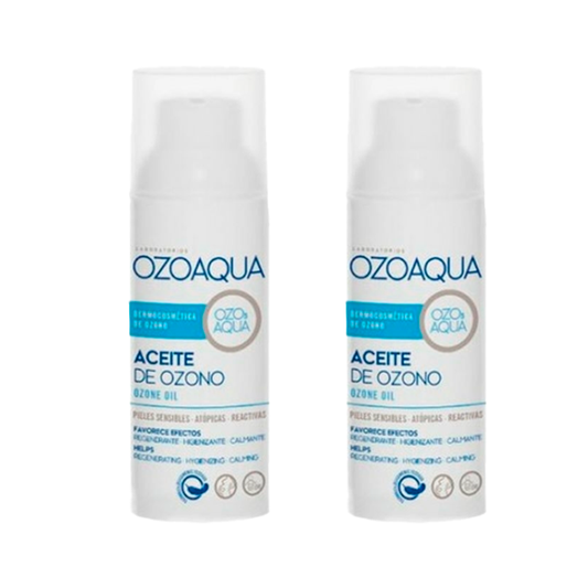 Pack Ozoaqua Aceite de Ozono, 2x50 ml