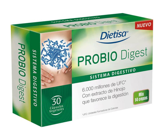 Dietisa Probiodigest, 30 Cápsulas      