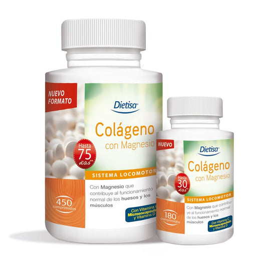 Dietisa Colageno Con Magnesio , 180 comprimidos
