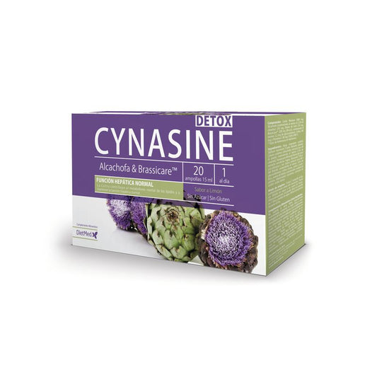 Dietmed Cynasine Detox , 30 ampollas de 15 ml