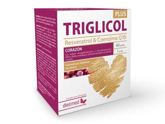 Dietmed Triglicol Plus 60 Caps, 60 Cápsulas      