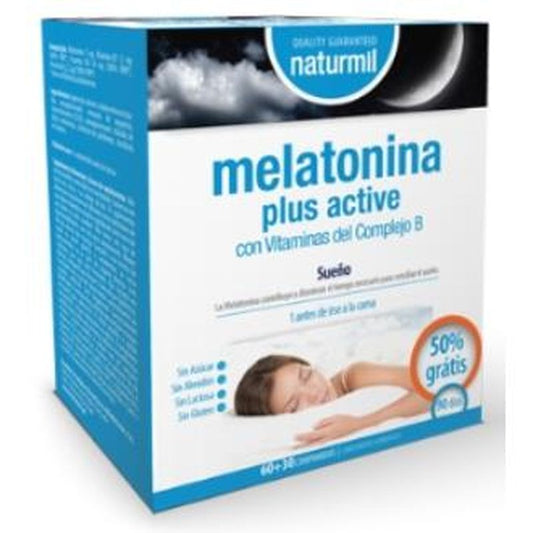 Dietmed Melatonina Plus Active 1,9Mg. 60+30Comp. 