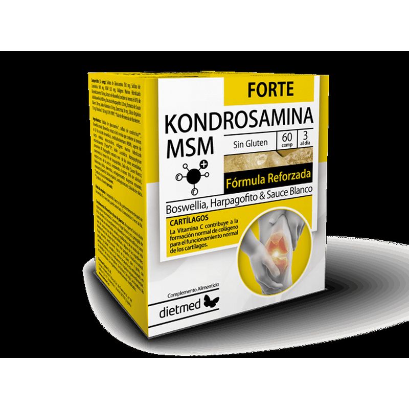 Dietmed Kondrosamina Msm Forte , 60 comprimidos