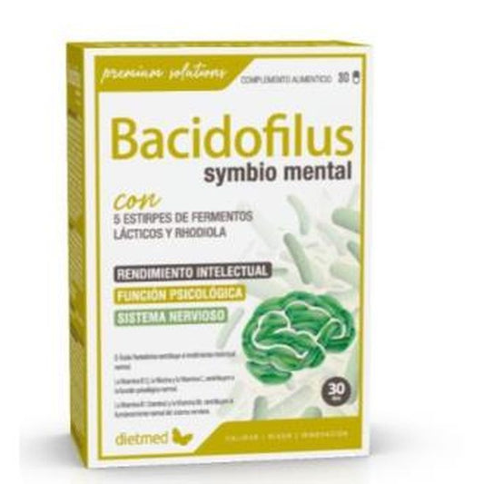 Dietmed Bacidofilus Symbio Mental 30Cap. 
