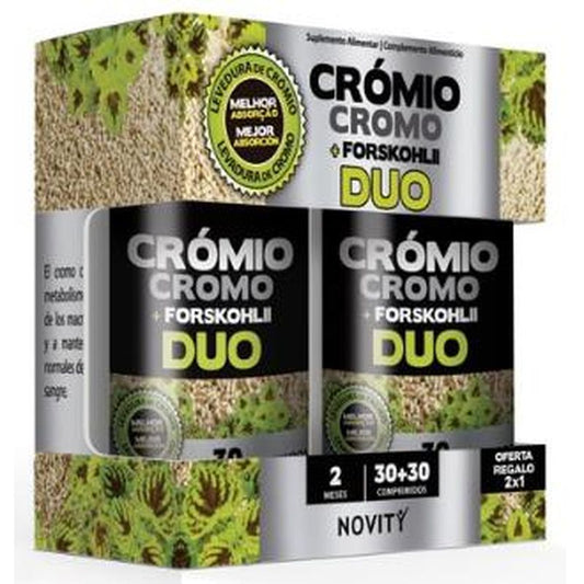 Dietmed Cromio + Forskohlli Duo 30+30Comp. 