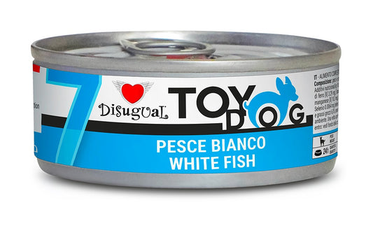 Disugual Toy Dog Pescado Blanco 12X85Gr
