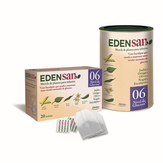Dietisa Edensan 06 Niveles De Glucosa , 20 filtros   