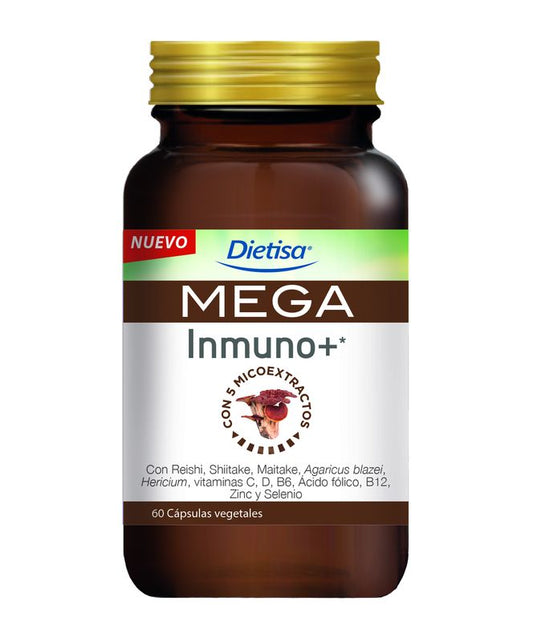 Dietisa Mega Inmuno, 60 Cápsulas      