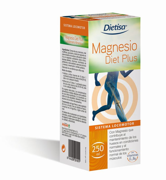 Dietisa Magnesiodiet Plus, 250 Ml      